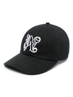 Palm Angels embroidered-logo cotton cap - Noir