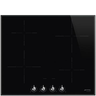 Smeg SI364BM Inductie kookplaat Zwart Smeg SI364BM Inductie kookplaat Zwart