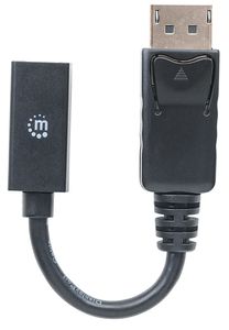 Manhattan 353403 DisplayPort Mini DisplayPort Zwart kabeladapter/verloopstukje