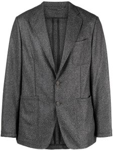 Canali blazer à simple boutonnage - Gris