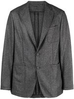 Canali blazer à simple boutonnage - Gris