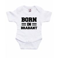 Born in Brabant cadeau baby rompertje wit jongen/meisje - thumbnail