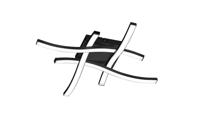 Trio Zwarte plafondlampRoute 4-stripes - R62474132
