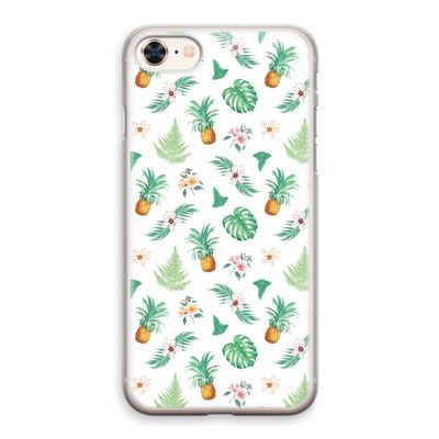 Ananas bladeren: iPhone 8 Transparant Hoesje