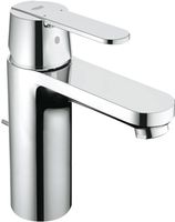 Grohe QuickFix Get middelhoge wastafelkraan met trekwaste chroom - thumbnail