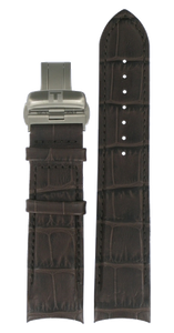Horlogeband Tissot T600041200 Leder Bruin 22mm