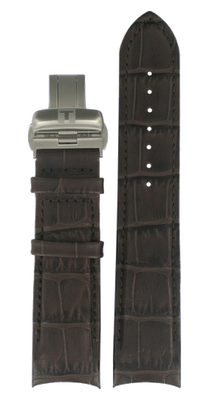 Horlogeband Tissot T600041200 Leder Bruin 22mm