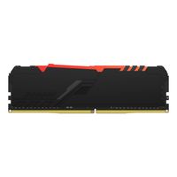 Kingston Technology FURY Beast RGB geheugenmodule 16 GB 1 x 16 GB DDR4 3600 MHz - thumbnail