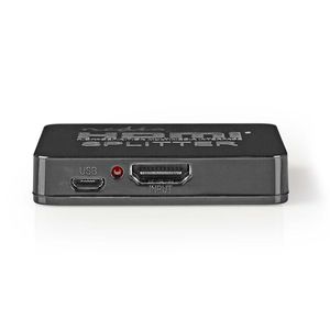 Nedis 2 poorts HDMI Splitter Zwart