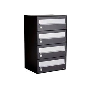 Allux Hive Set 1-Breed, 4-Hoog Zwart - 40030070_1x4