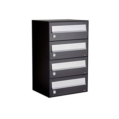 Allux Hive Set 1-Breed, 4-Hoog Zwart - 40030070_1x4