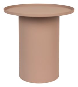 ZILT Ronde Bijzettafel 'Michee' 45cm, kleur Roze