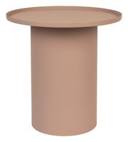 ZILT Ronde Bijzettafel 'Michee' 45cm, kleur Roze
