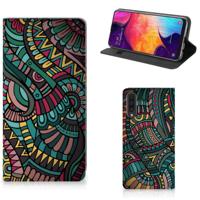 Samsung Galaxy A50 | Hoesje met Magneet | Aztec