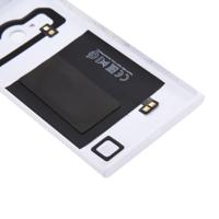 iPartsBuy for Nokia Lumia 735 Solid Color NFC Battery Back Cover(White)