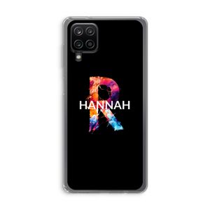 Abstract Spectrum: Samsung Galaxy A12 Transparant Hoesje