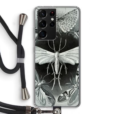 Haeckel Tineida: Samsung Galaxy S21 Ultra Transparant Hoesje met koord