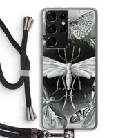 Haeckel Tineida: Samsung Galaxy S21 Ultra Transparant Hoesje met koord