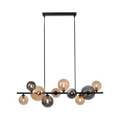 Paul Neuhaus Zwarte hanglampPopsicle design 10-lichts - 2583-18