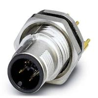 Phoenix Contact 1558535 Sensor/actuator inbouwconnector M12 Aantal polen (sensoren): 4 Stekker, inbouw 20 stuk(s)