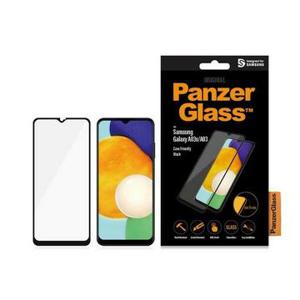 Samsung Galaxy A03s PanzerGlass Case Friendly Screenprotector - Zwarte Rand