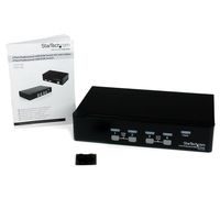 StarTech.com 4-poort Professionele VGA USB KVM-Switch met Hub - thumbnail