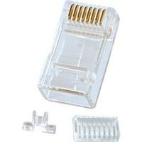 Lindy RJ-45 Connector, 10pk kabel-connector RJ-45 8-pin cat.6 Transparant - thumbnail