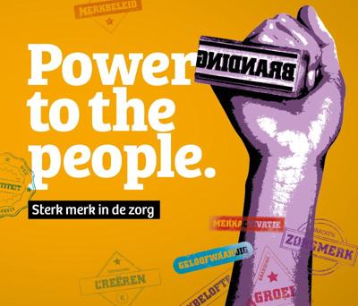 Sterk merk in de zorg (Hardback)
