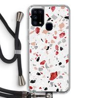 Terrazzo N°12: Samsung Galaxy M31 Transparant Hoesje met koord