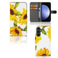 Hoesje voor Samsung Galaxy S23 FE Zonnebloemen