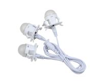 Three Led Light String Moonlan 12x4x20 cm Kersthuisje - Lemax