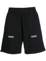 Omc short de sport à logo imprimé - Noir