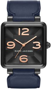 Horlogeband Marc by Marc Jacobs MJ1531 Leder Blauw 16mm