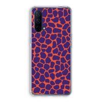 Purple Giraffe: OnePlus Nord CE 5G Transparant Hoesje Purple Giraffe: OnePlus Nord CE 5G Transparant Hoesje
