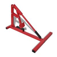 VidaXL Motorfiets bandenlifter (rood)