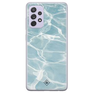 Samsung Galaxy A72 siliconen hoesje - Aqua