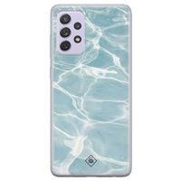 Samsung Galaxy A72 siliconen hoesje - Aqua