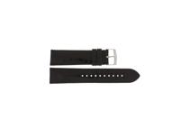 Horlogeband Armani AR0645 Leder Donkerbruin 22mm