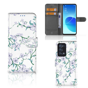 OPPO Reno 6 Pro Plus 5G Uniek Hoesje Blossom White