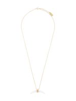 Nialaya Jewelry Mother Of Pearl Horn necklace - Blanc