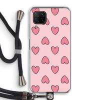Ondersteboven verliefd: Huawei P40 Lite Transparant Hoesje met koord