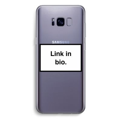 Link in bio: Samsung Galaxy S8 Plus Transparant Hoesje