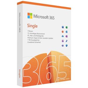 Microsoft Office 365 Single Volledige versie, 1 licentie Android, iOS, Mac, Windows Office-pakket