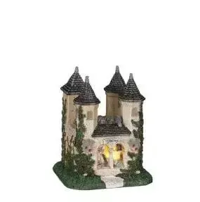 Luville Efteling Mini&apos;s Kasteel van Doornroosje 9x9x11 cm