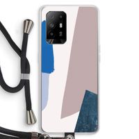 Lapis: Oppo A94 5G Transparant Hoesje met koord