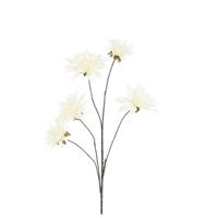 Kunstbloem Beau Dahlia elegans Wit