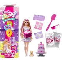 Barbie Party Unboxed Pop met Paarse Highlights Barbie Party Unboxed Pop met Paarse Highlights