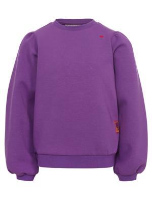 LOOXS Little winter sweater meisjes - paars - sportief/scuba