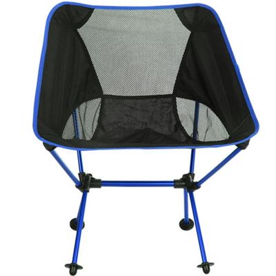 Outdoor draagbare vouwen Camping stoel licht vissen strandstoel luchtvaart aluminiumlegering rugleuning fauteuil