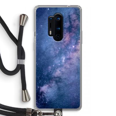 Nebula: OnePlus 8 Pro Transparant Hoesje met koord
